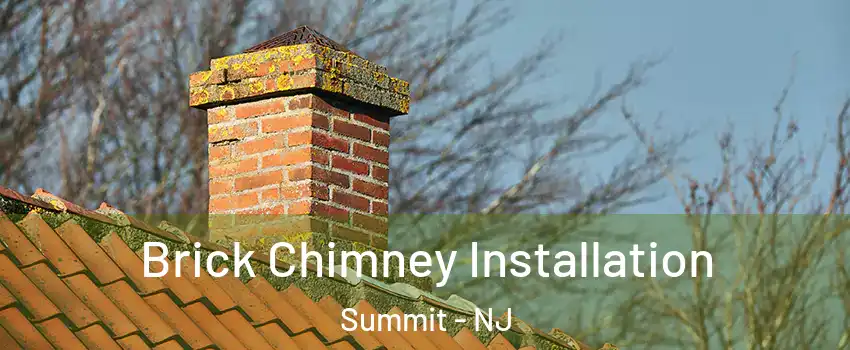  Brick Chimney Installation Summit - NJ