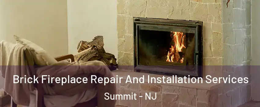  Brick Fireplace Repair And Installation Services Summit - NJ