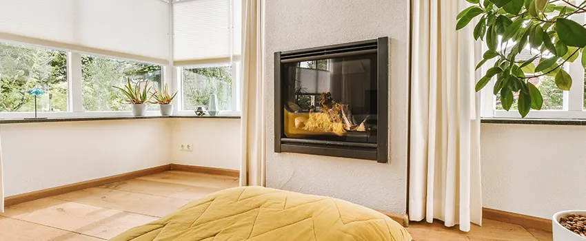 Residential Fireplace Ceramic Glass Installation in Summit, NJ