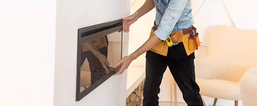 Metal Fireplace Installation in Summit, New Jersey