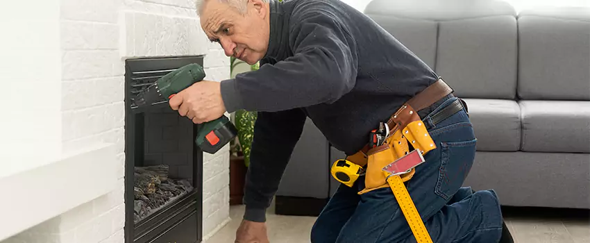 New Indoor Fireplace Installation in Summit, New Jersey
