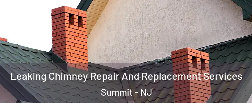  Leaking Chimney Repair And Replacement Services Summit - NJ